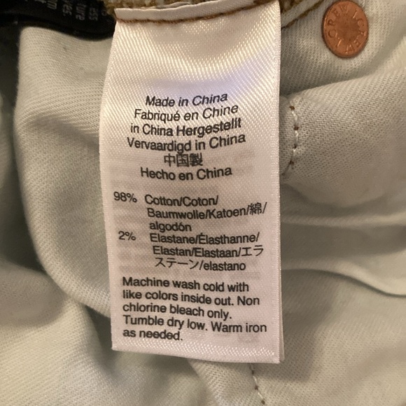 J.Crew distressed denim skirt - Picture 6 of 8